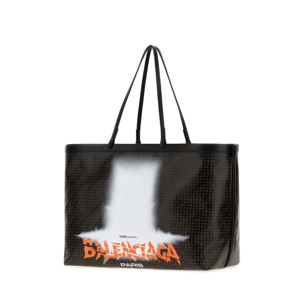Balenciaga Women Printed Canvas Select Shopping Bag - Picture 2 of 2